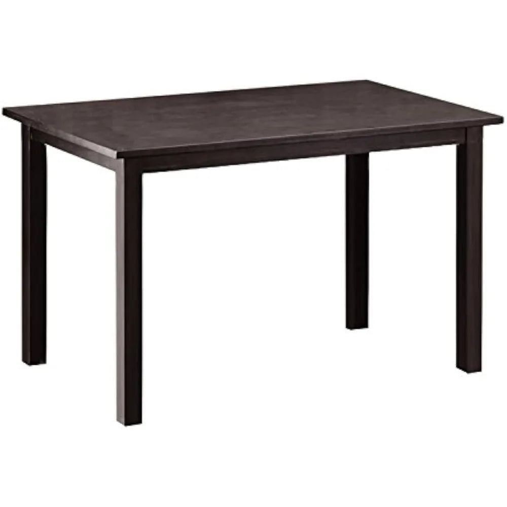 Andrew Dining Table, 47.75" W x 30" D X 29.5" H, Dark Brown